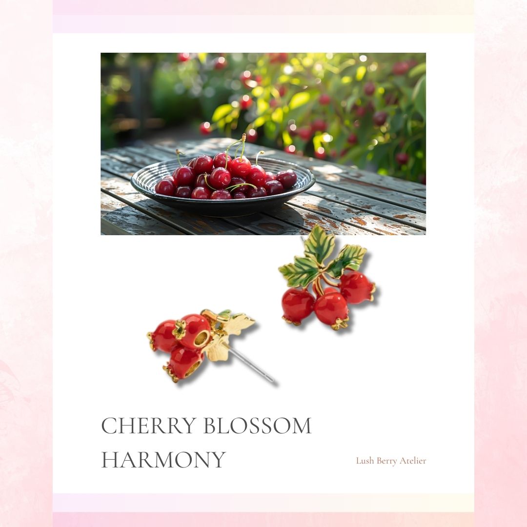 Cherry Dew Earrings