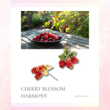 Cherry Dew Earrings