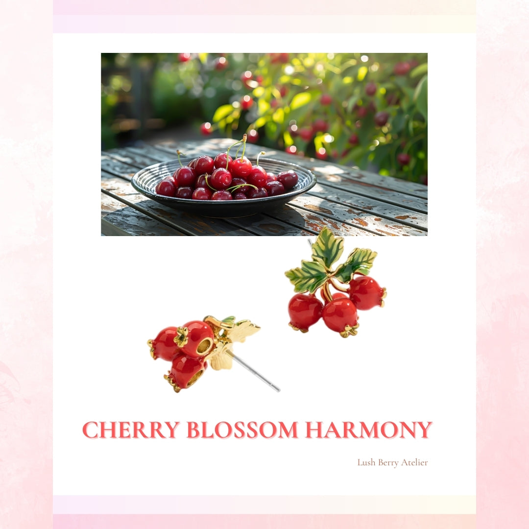 Cherry Dew Earrings