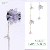 Lavender Petal Whisper Drop Clip