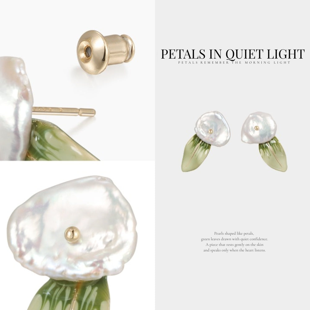 Garden Light Petal Studs
