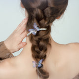 Violet Vutterfly Hair Tie