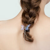 Violet Vutterfly Hair Tie