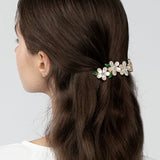 Virgin Lily Flower Hair Pin