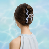 Nacre Veil Prism Claw Clip