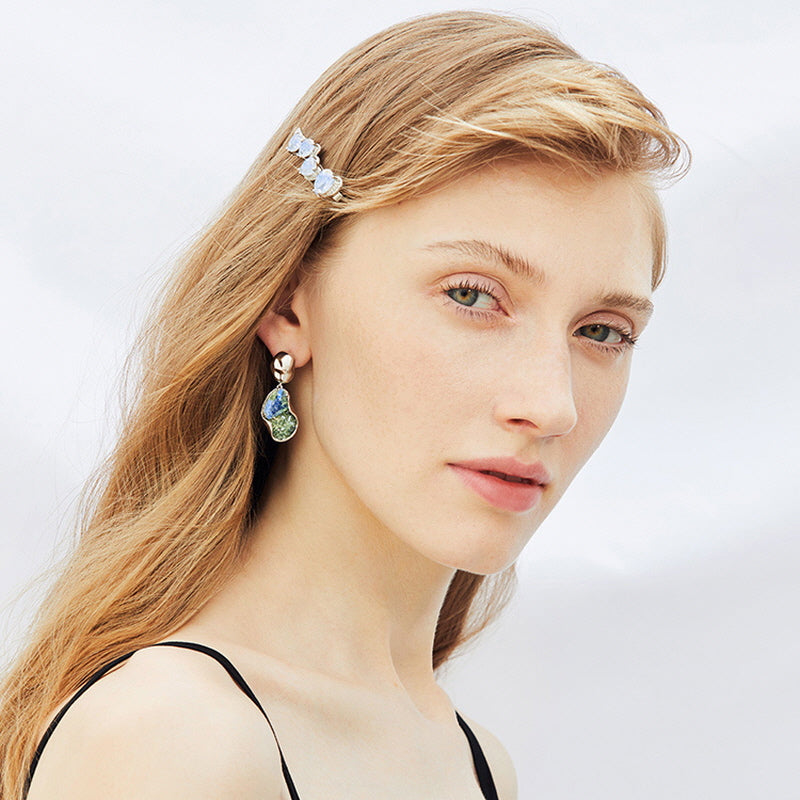 Astra Oceanline Seaglass Bloom Earrings