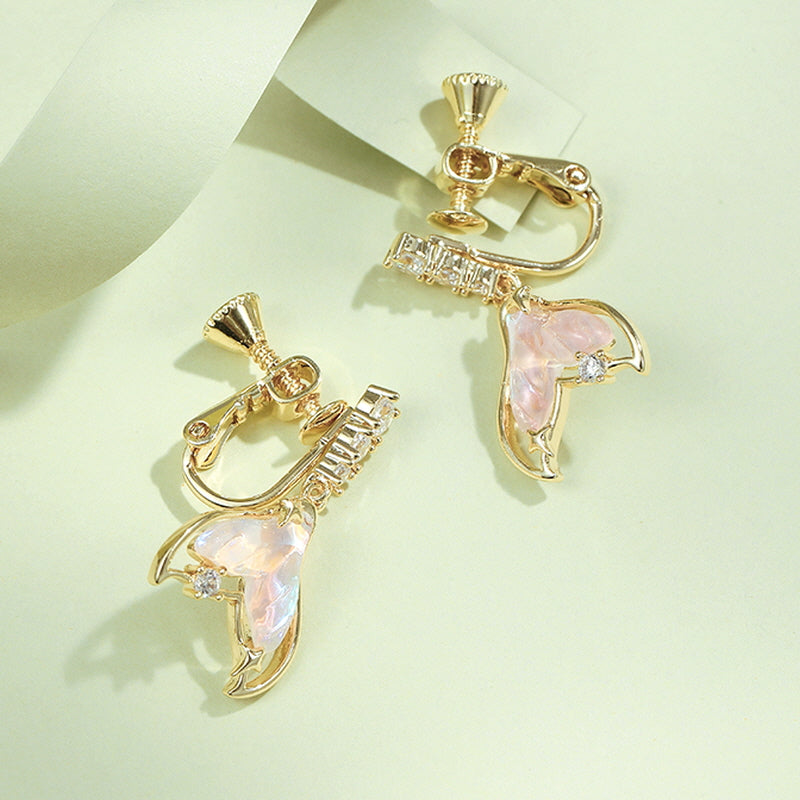 Blush Mermaid Earrings
