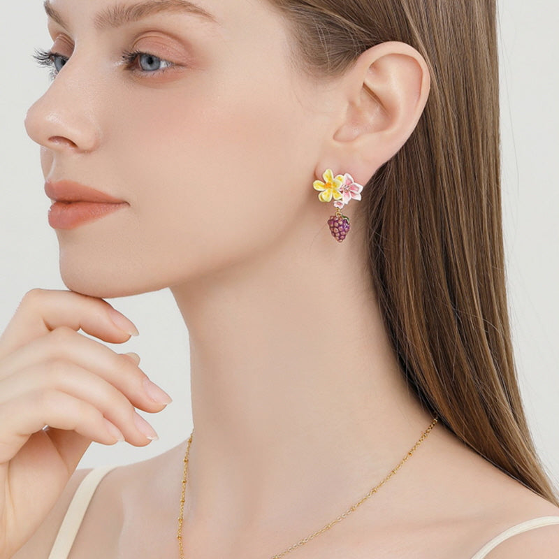 Vineyard Petal Earrings