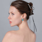 Bluecore Ribbon Butterfly Hair Clip