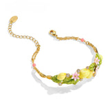 Lemon Flower Bracelet