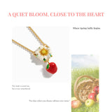 Apple Blossom Necklace