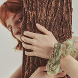 Natures Whisper Leaf Scrunchie