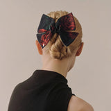 Romantic Noir Bow Clip