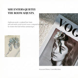 Celeste Luster Opaline Bloom Brooch