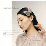 Pink Serenity Butterfly Couture Clip