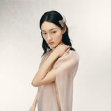 Pink Serenity Butterfly Couture Clip