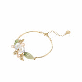 Garden Bloom Pearl Bracelet