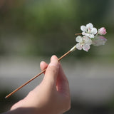 Blossom Mist Bamboo Hair Stick