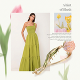 Blush Tulipa Hair Clip