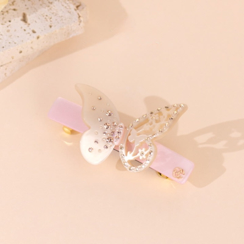 Pink Butterfly Hair Pin