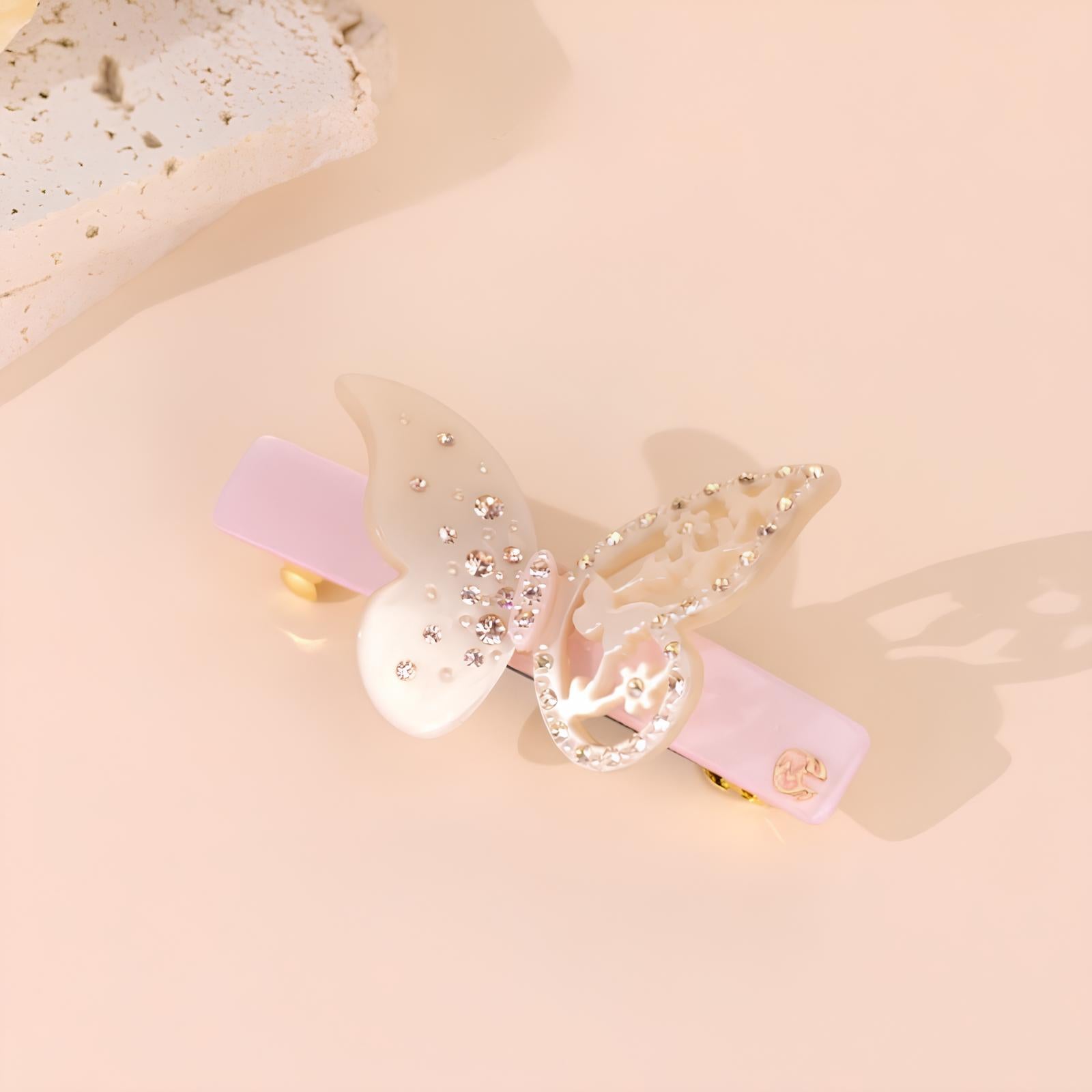 Rosé Flutter Hair Pin