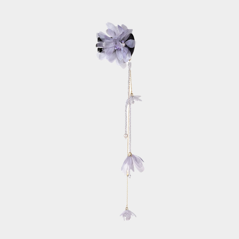 Lavender Petal Whisper Drop Clip