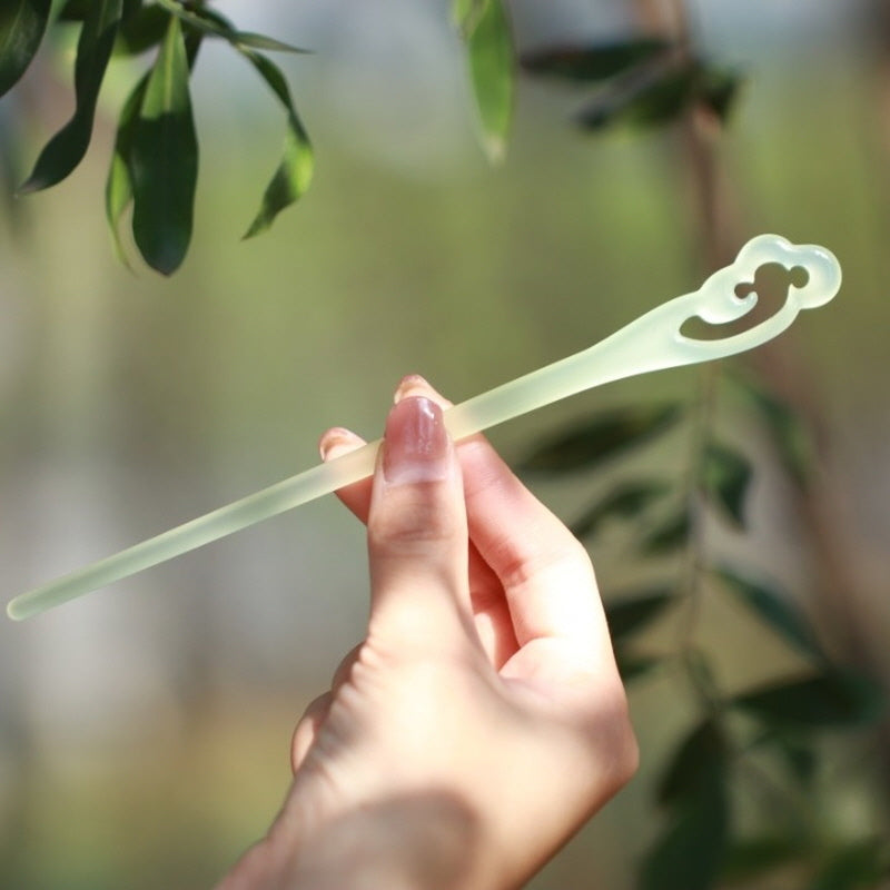 Modern Hanbok Jade Hair Stick