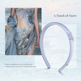 Nacre Veil Headband