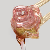 Crystal Petal Rose Hair Stick