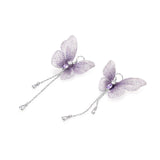 Virelia Cascade Butterfly Earrings