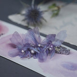Lavender Petal Whisper Side Clip