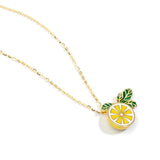 Fresh Lemon Necklace