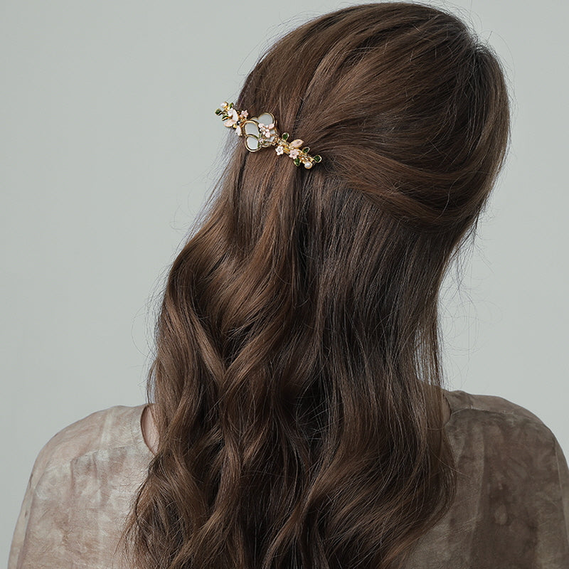 Secret Garden Begonia Hair Pin