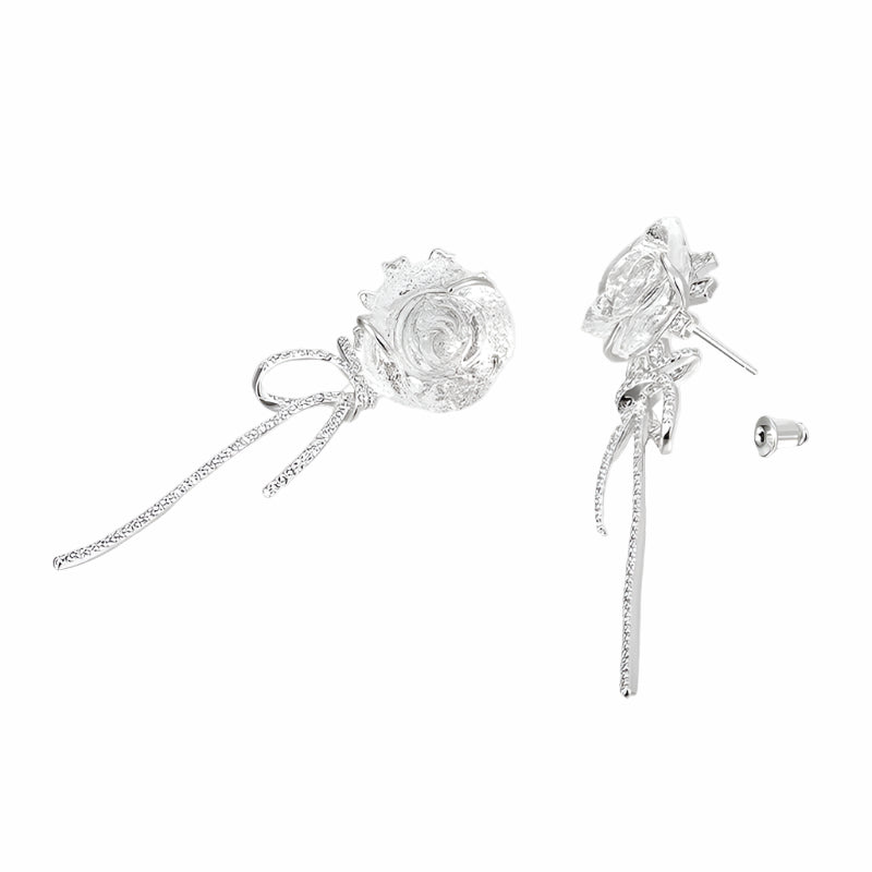 Winter Rose Pearl Éclat Earrings