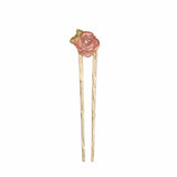 Crystal Petal Rose Hair Stick
