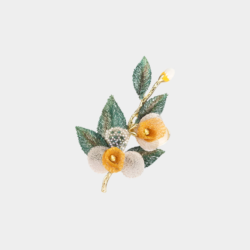 Love in Rose Nest Brooch