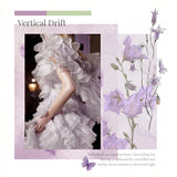 Virelia Cascade Butterfly Earrings