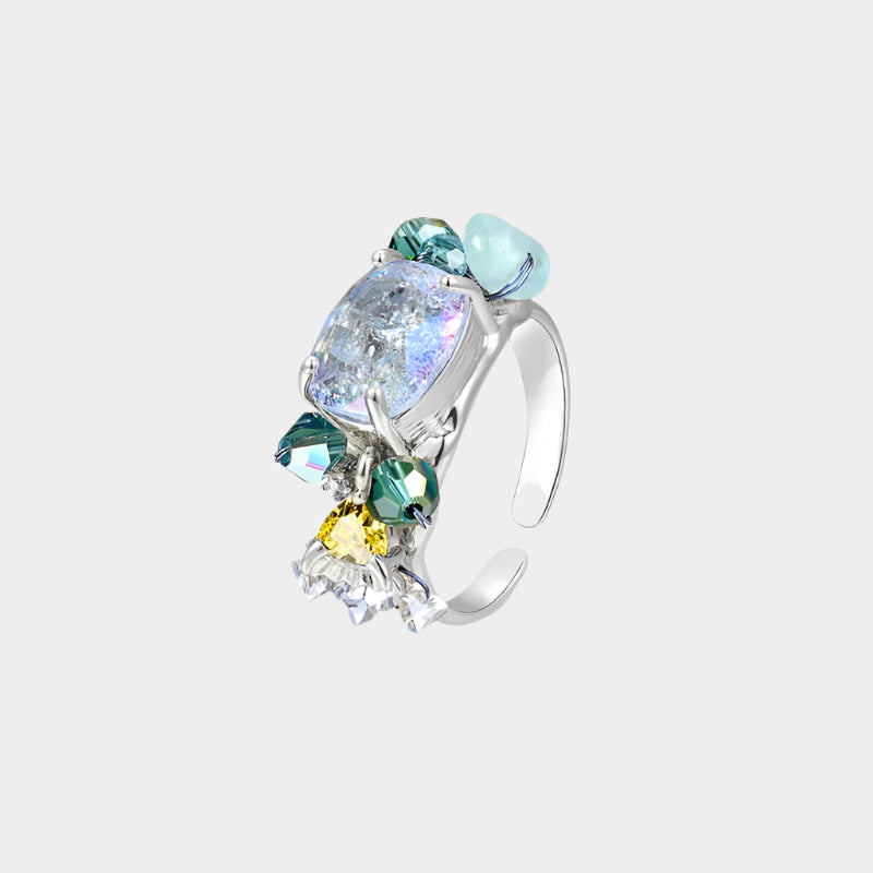 Blue Tide Glow Ring