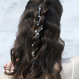 Coral Dream Hair Braid Chain