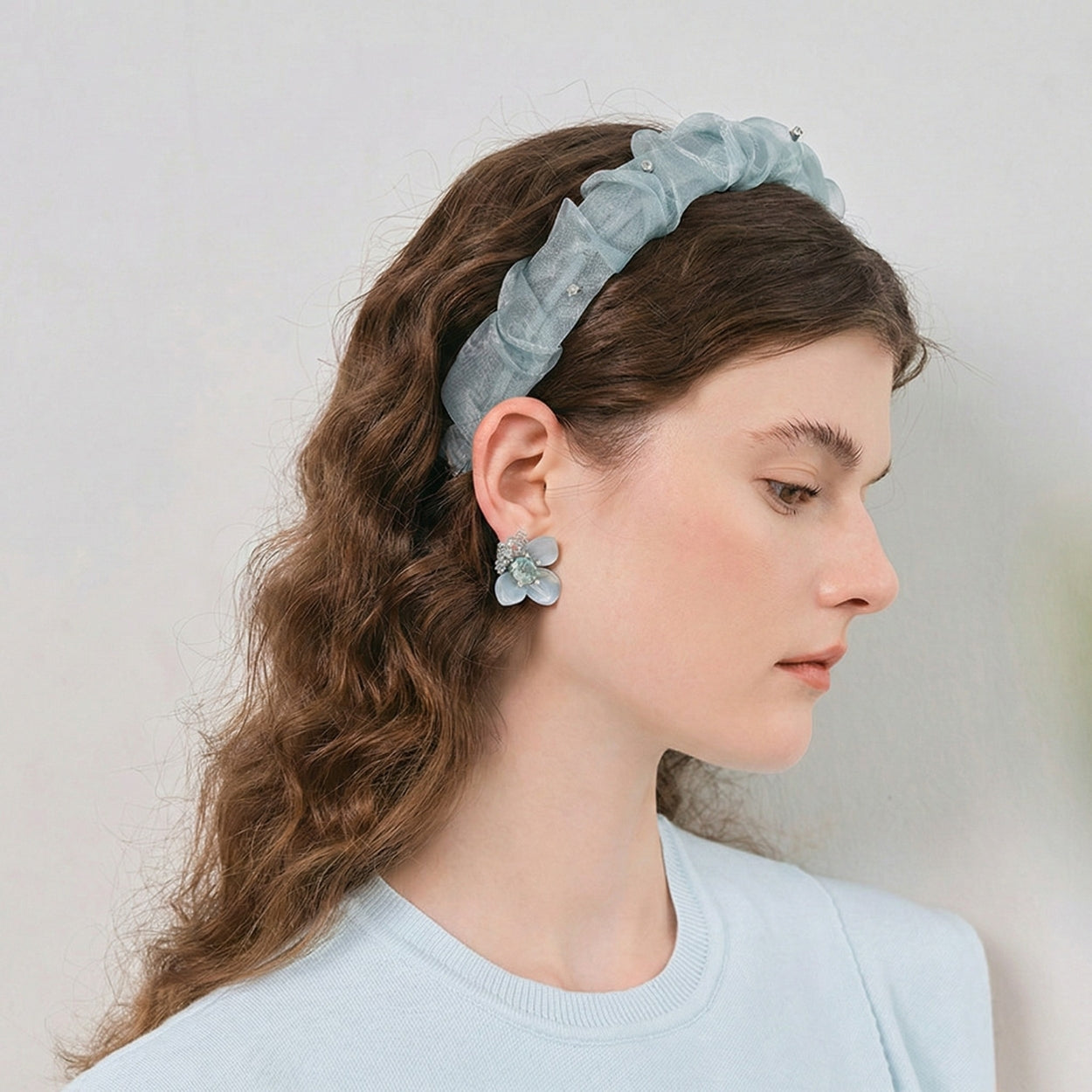 Celeste Luster Minted Seraphine Band