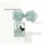 Celeste Luster Garden Bow Pin