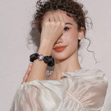 Sunset Tide Jewel Scrunchie