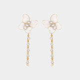 Pearlwing Butterfly Queen Earrings
