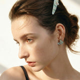 Celeste Luster Butterfly Earrings
