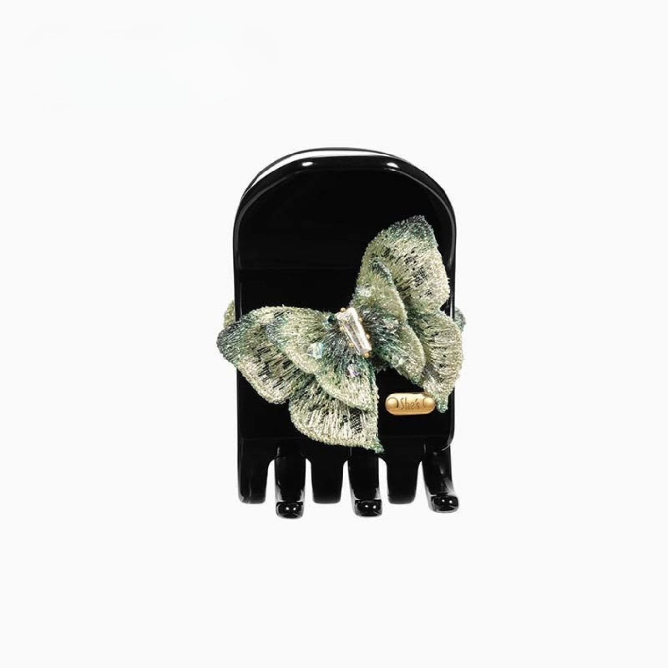 Ballet Rose Butterfly Couture Claw Clip