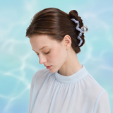 Nacre Veil Prism Claw Clip