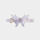 Graceful Purple Butterfly Hair Pin