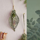 Natures Whisper Leaf Earrings