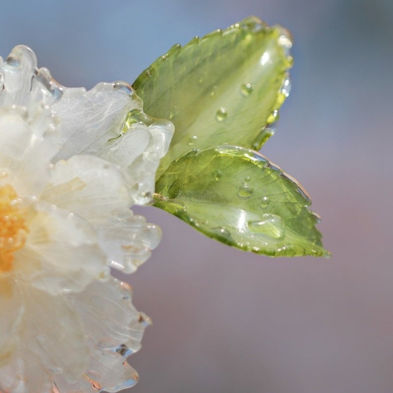 Serenity Peony U-Shaped Hair Stick