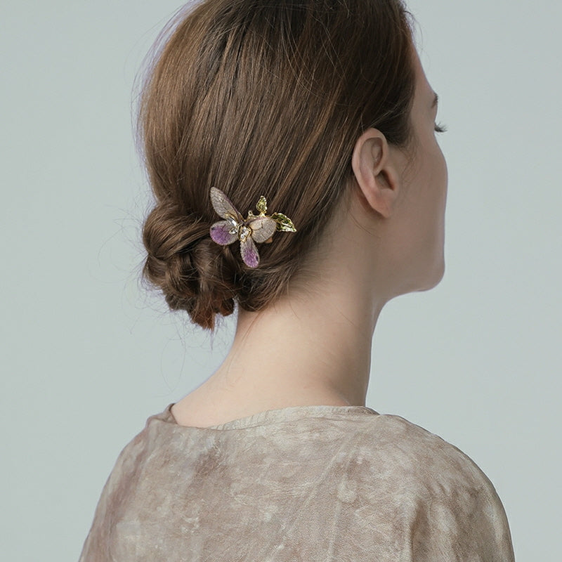 Exotic Butterfly Hair Stick